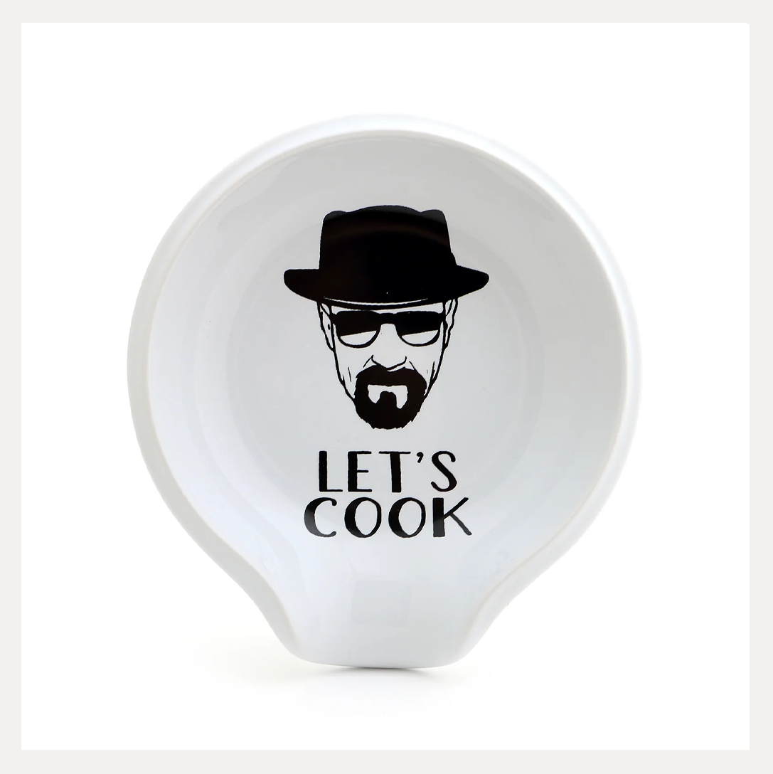 Breaking Bad "Let's Cook" Spoon Rest | Lenny Mud