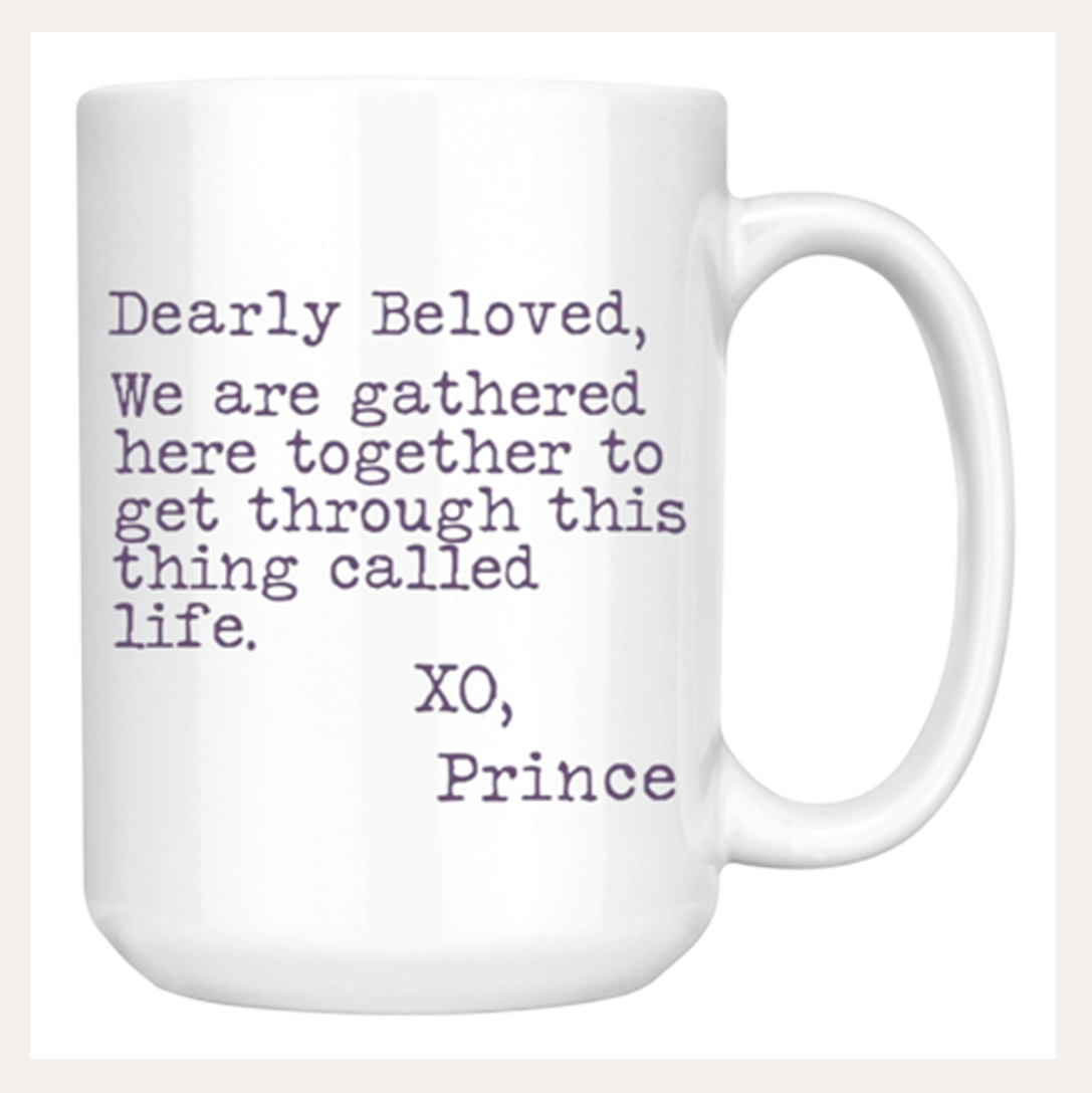 Dearly Beloved Prince Mug, 15 oz.