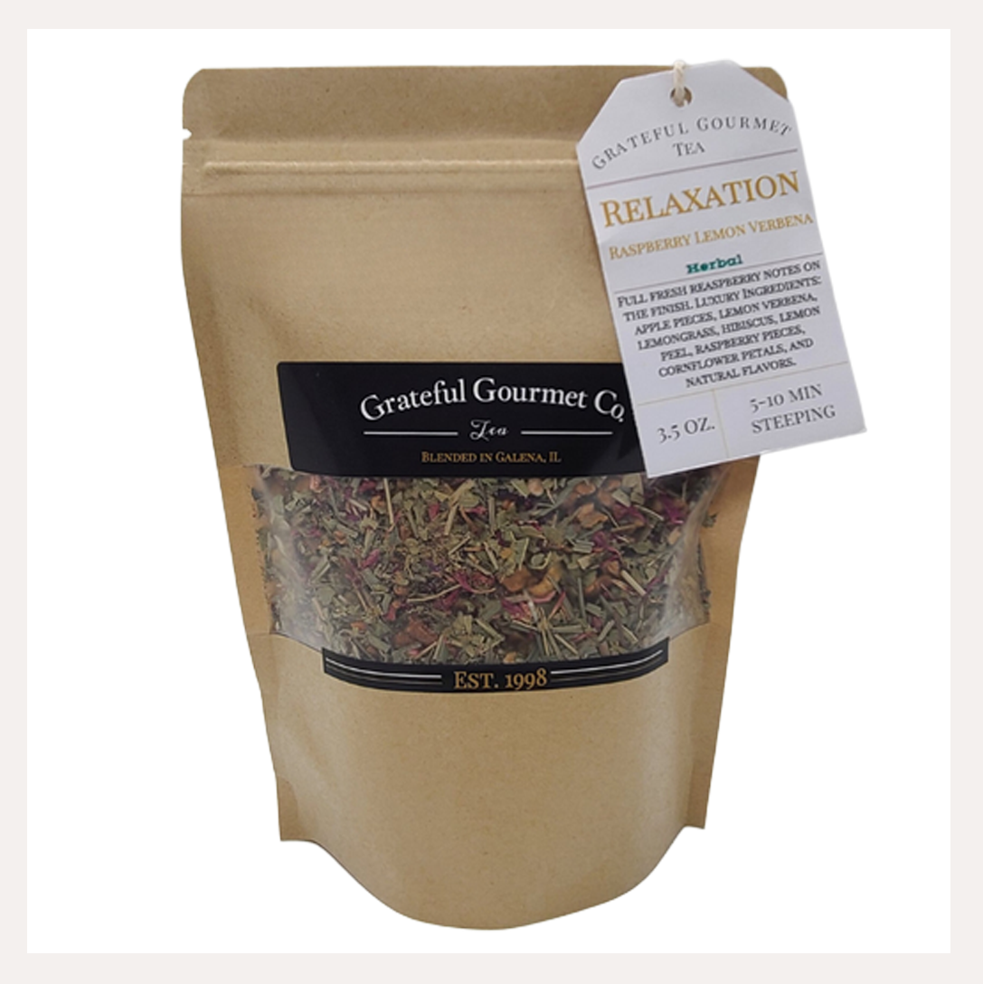 Relaxation Raspberry Lemon Verbana Herbal Tea