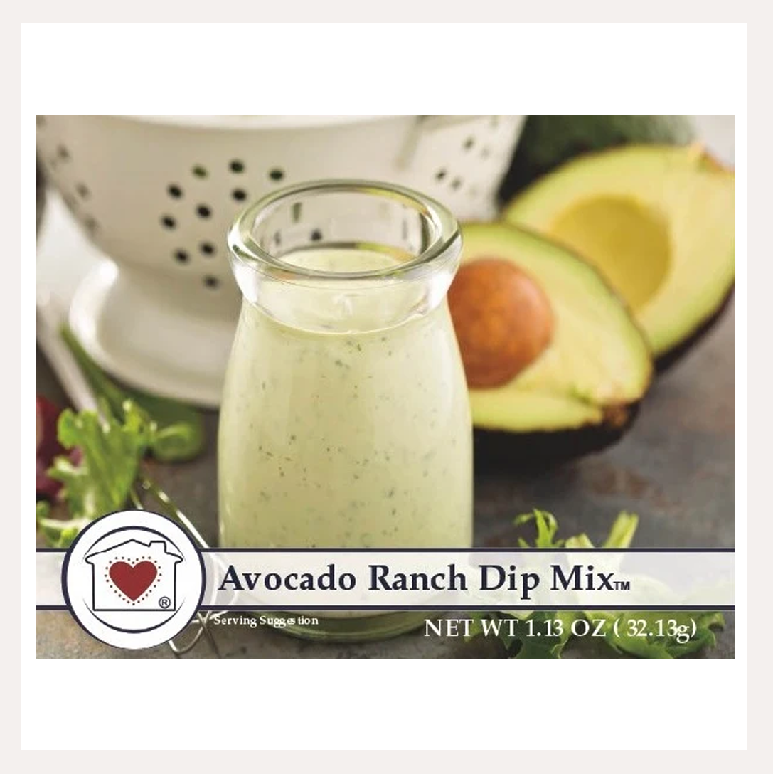 Avocado Ranch Dip Mix | Country Home Creations