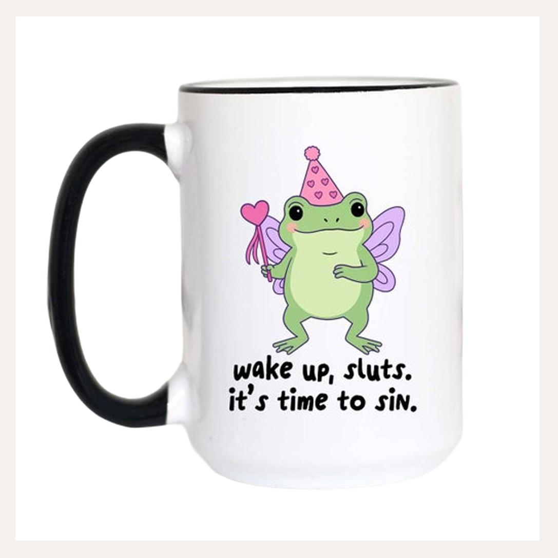 Wake Up Mug, 15 oz. | Mugsby