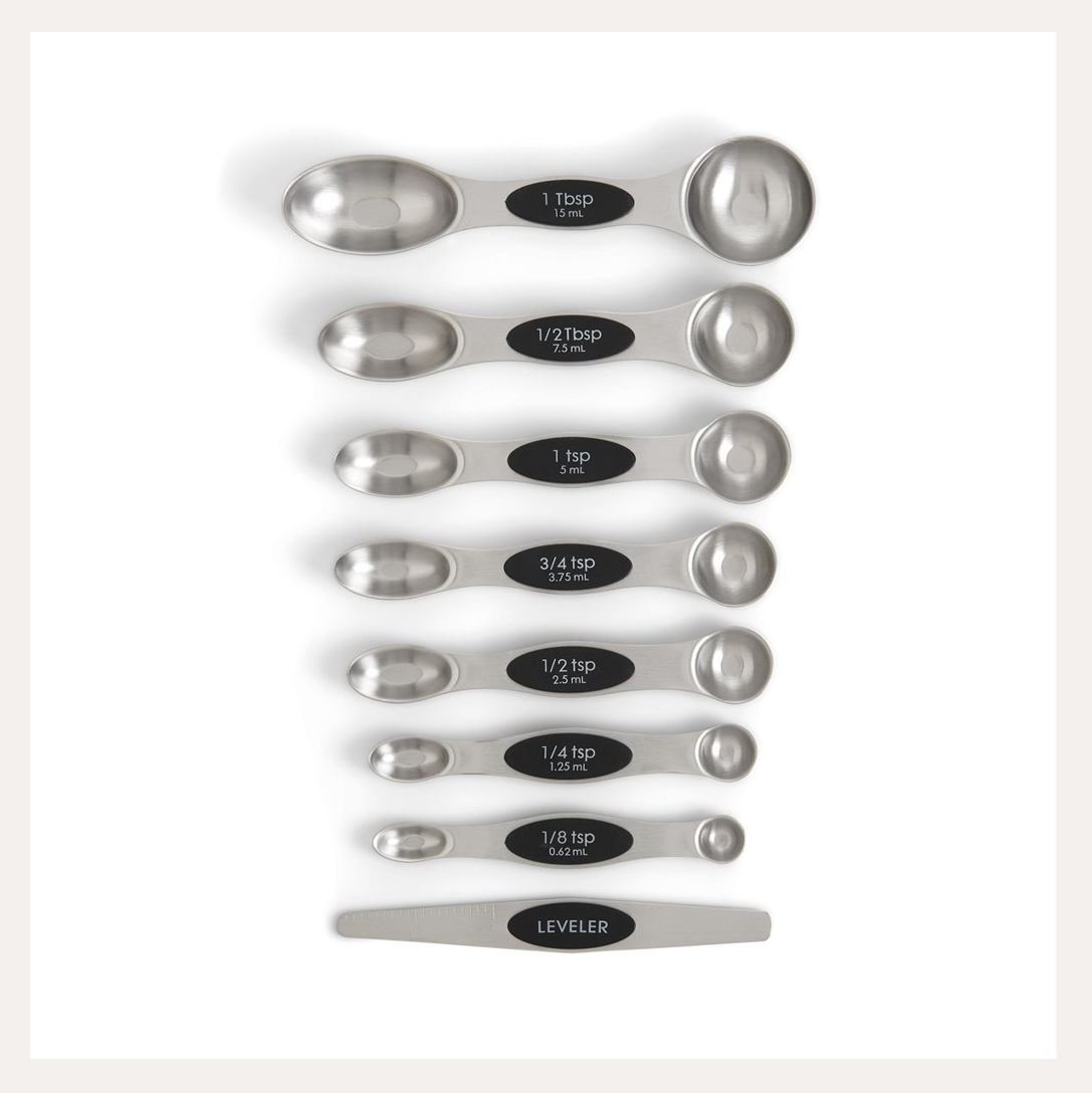 Magnetic Measuring Spoons with Leveler | Mrs. Anderson's