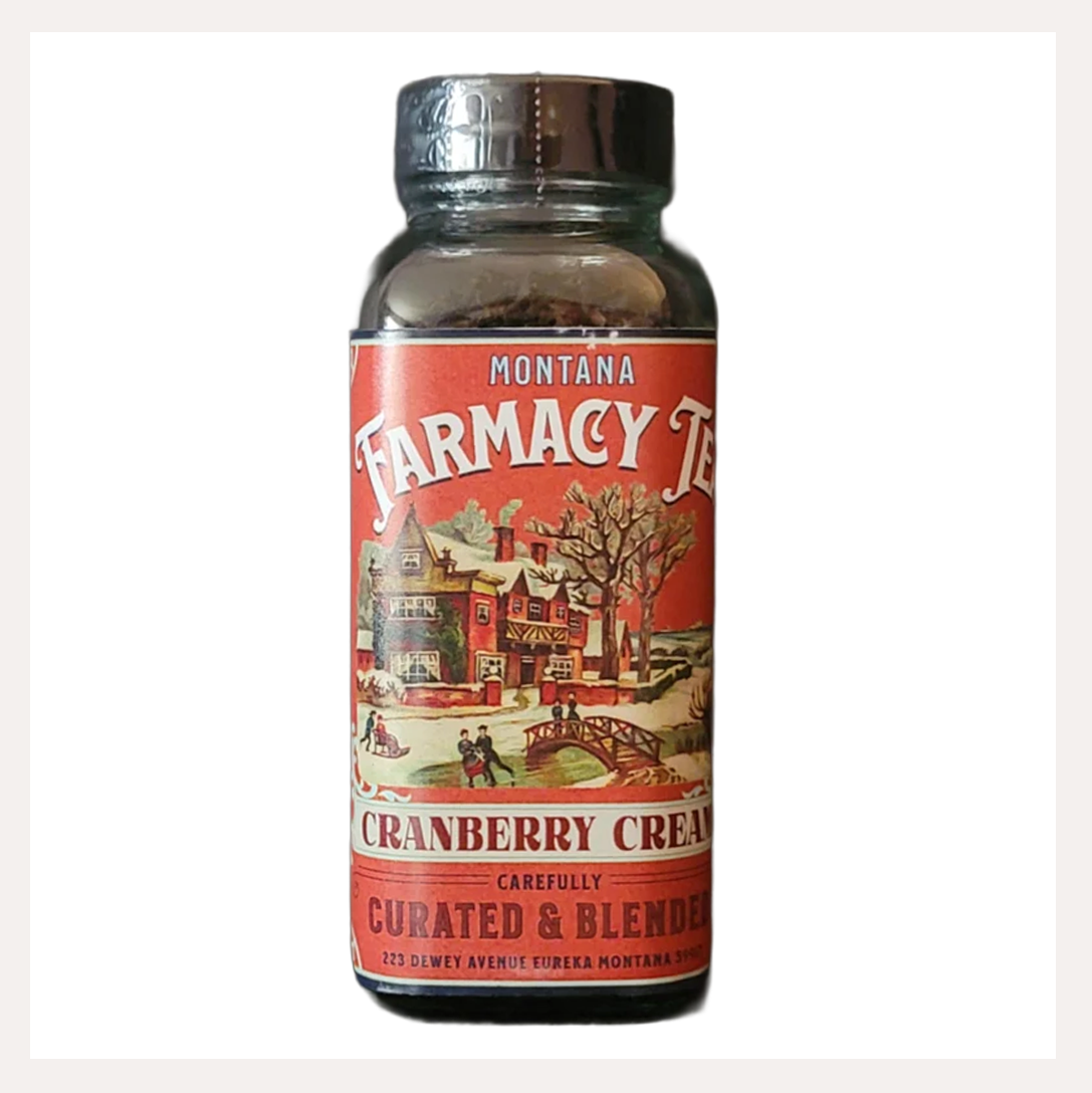 Cranberry Cream Vintage Holiday Tea | Montana Farmacy