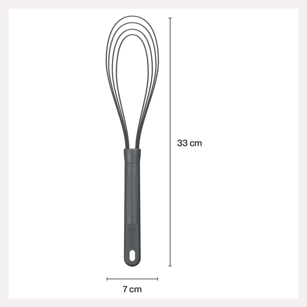 Silicone Flat Whisk by Zyliss — The Grateful Gourmet