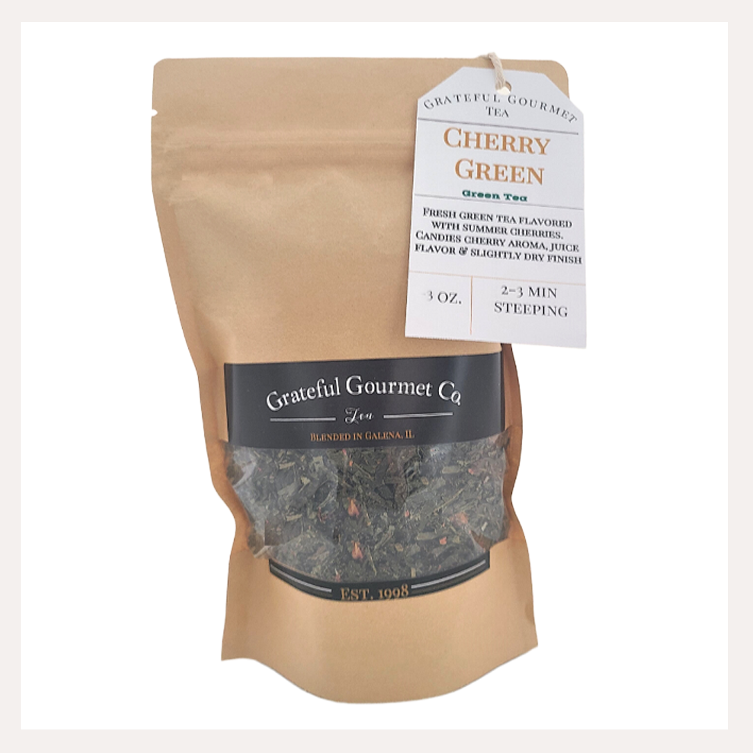 Cherry Green Tea