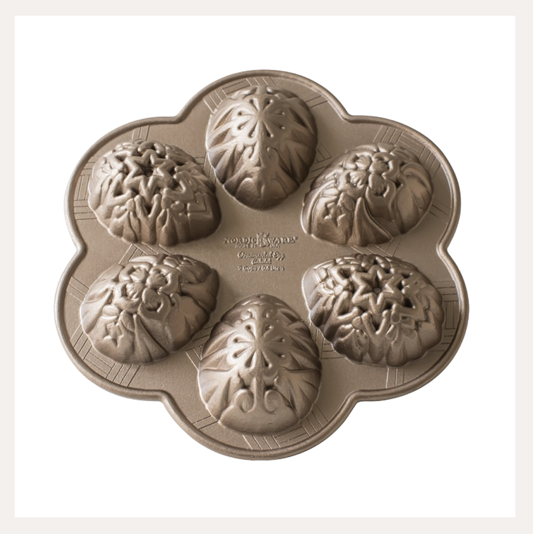 Ornamental Egg Cakelet Pan | Nordic Ware®