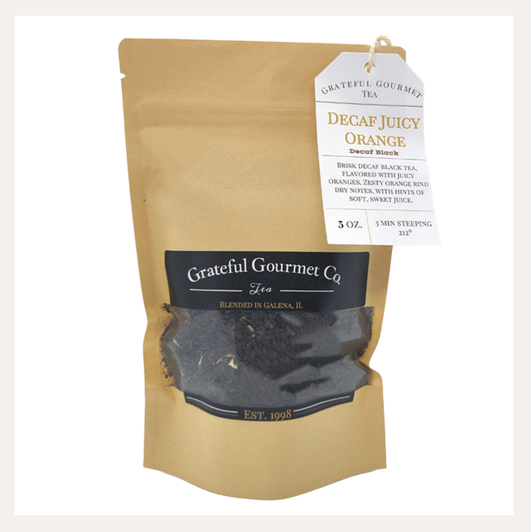 Decaf Juicy Orange Black Tea