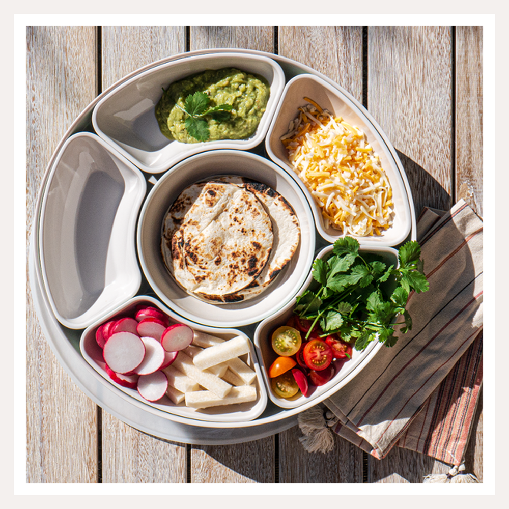 Square Lazy Susan Dish Square Lazy Susan Serving Tray