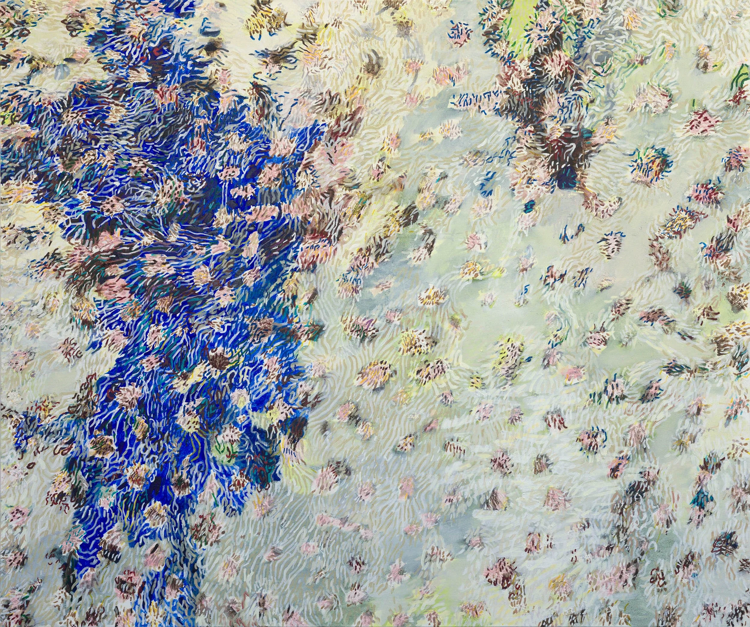 "Lost Depth", 2025, oil on canvas, 50"x60" (127cm x 152.5cm)
*Click on Image for IG post with details