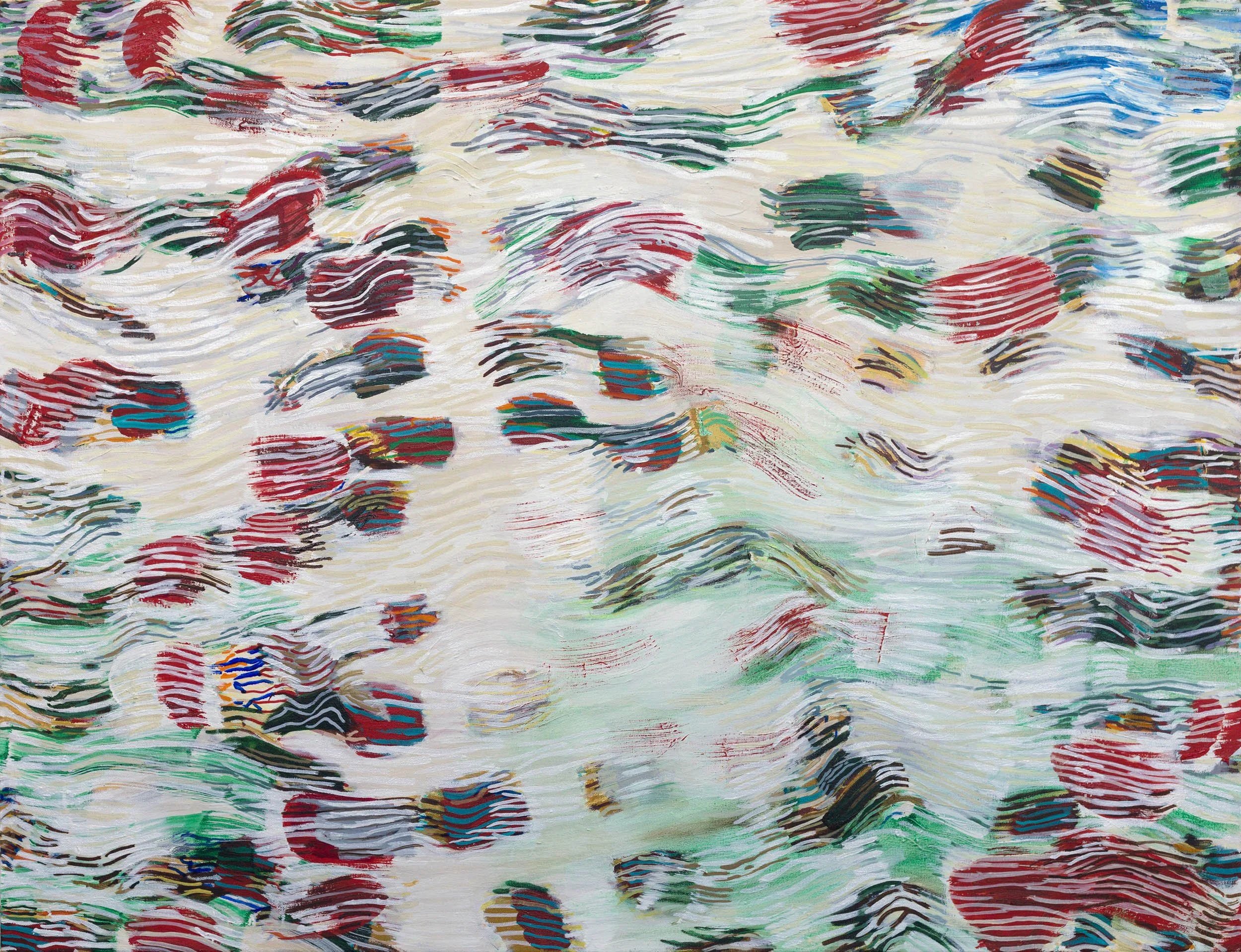 “Red Steps”, 2025, oil on canvas, 32”x42” (81cm x 107cm)
*Click on Image for IG post with details