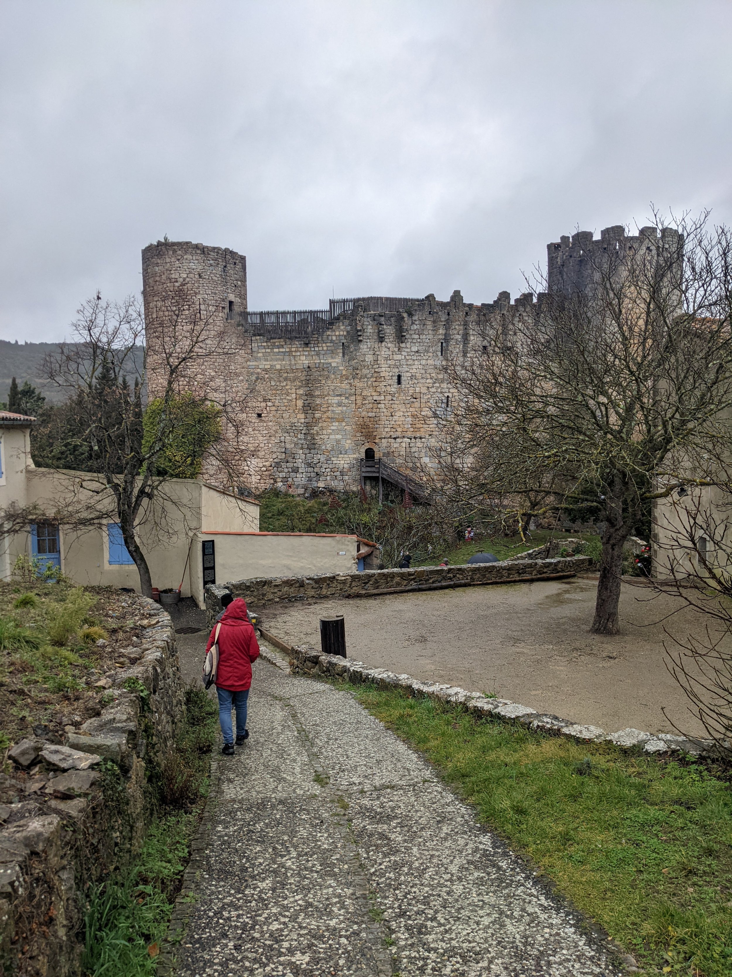 Dec 2021: Cathare castles in the South of France while visiting family. This is the least impressive one.