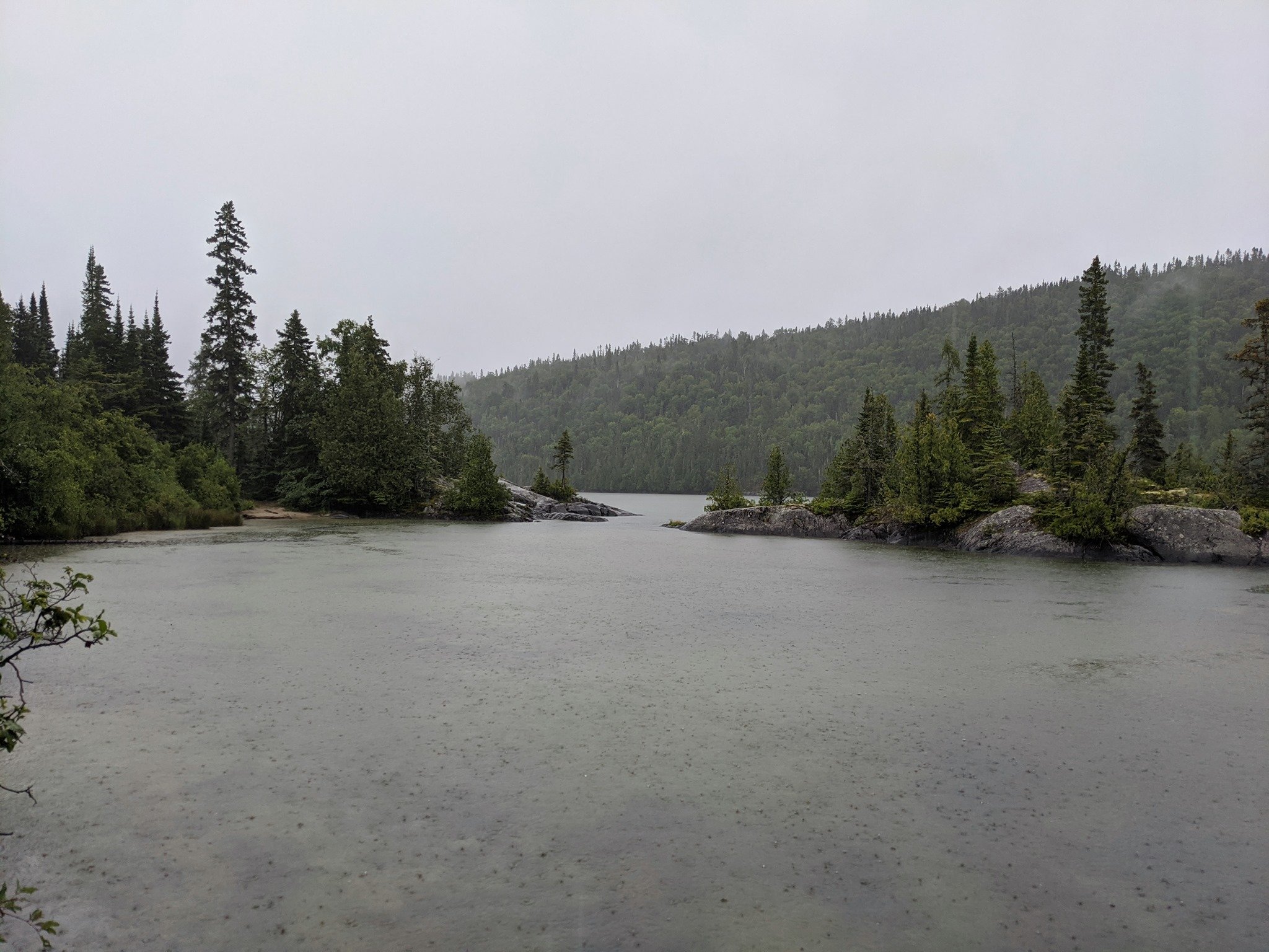 Summer 2020: 8 hour hike in Pukaskwa National Park. It started raining at hour 4 because Northern Ontario in August.