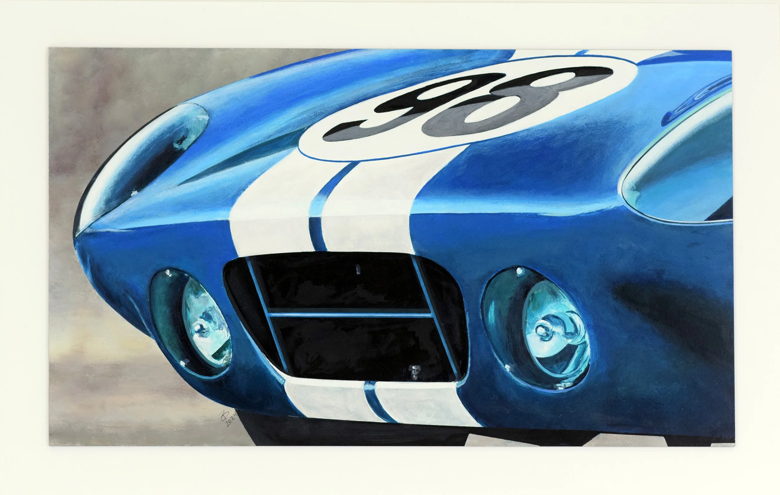 Shelby Daytona Coupe - Acrylic Painting
