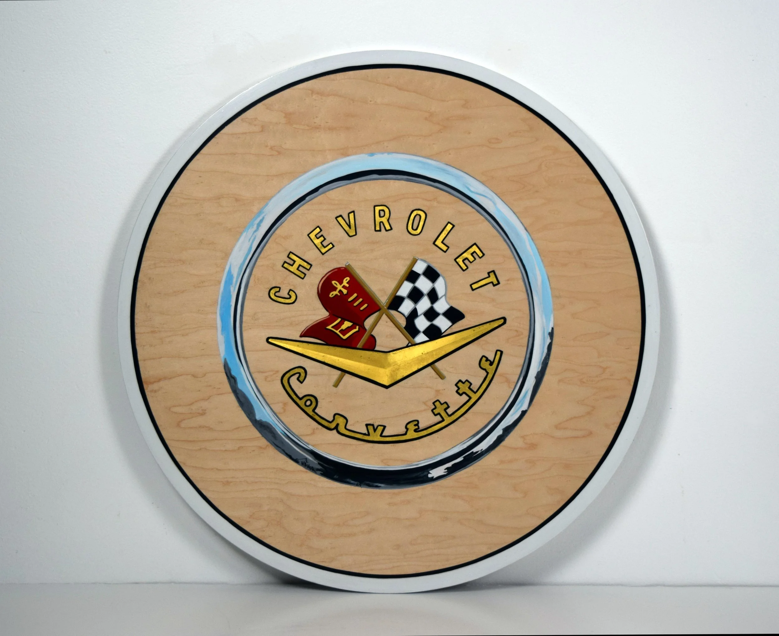 Table Top Detail - 23k Gold Leaf