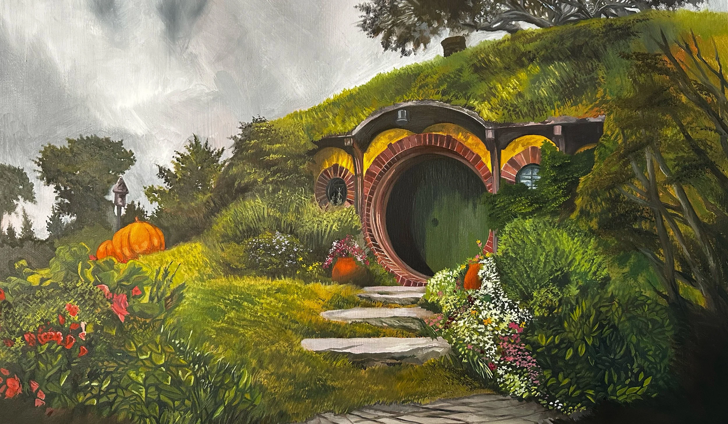 "Bag End", Oil on Canvas