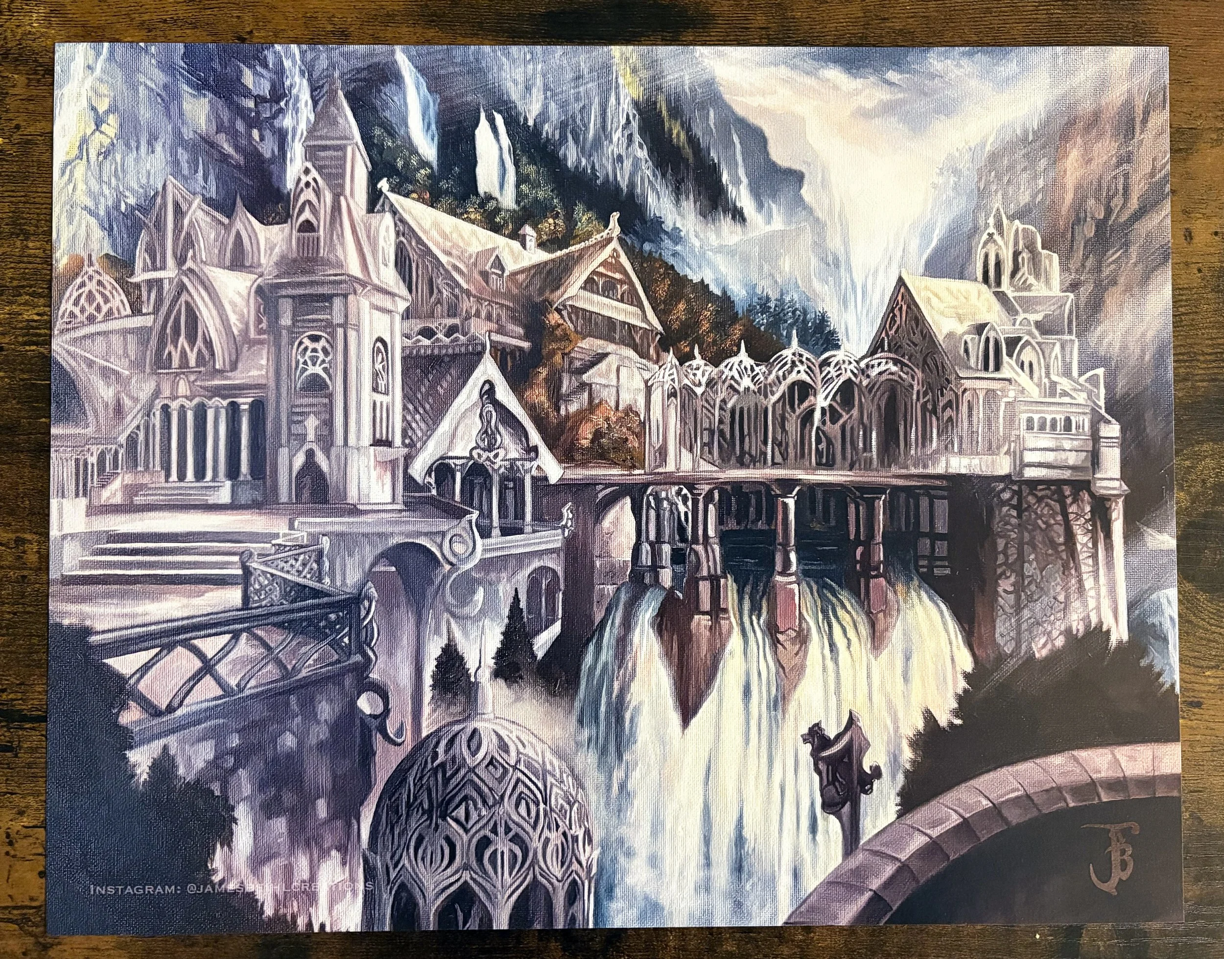 Elven City Print