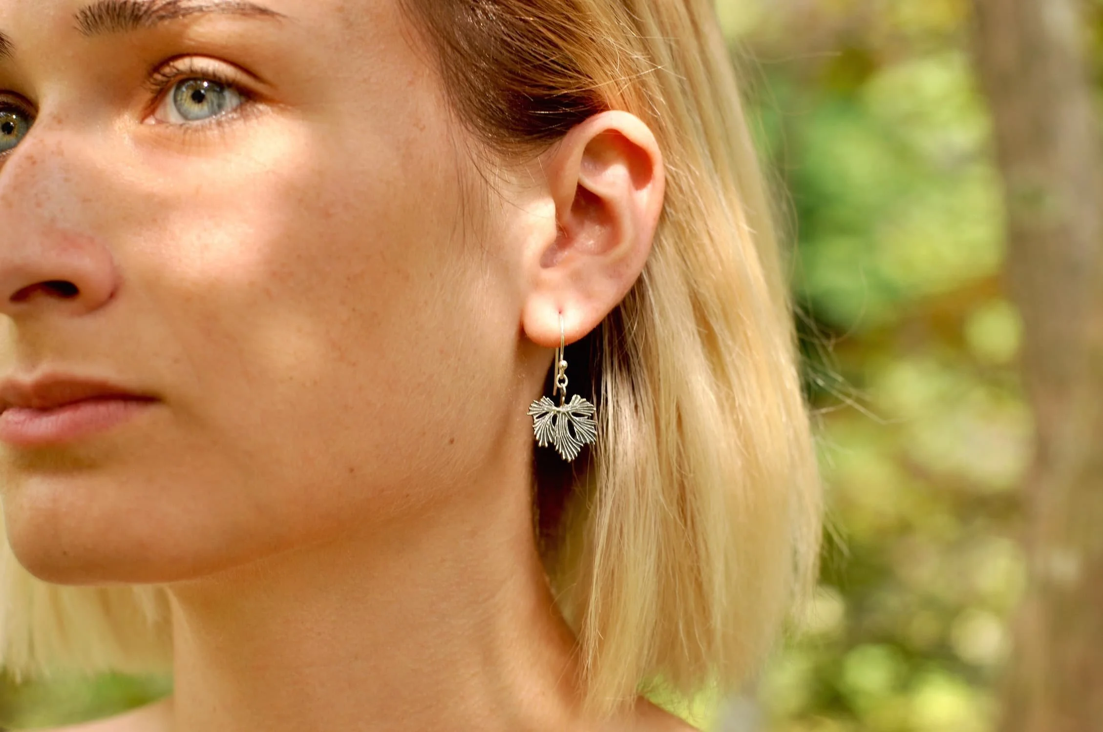 Fig Earrings (Ficus carica) — Shade Metals