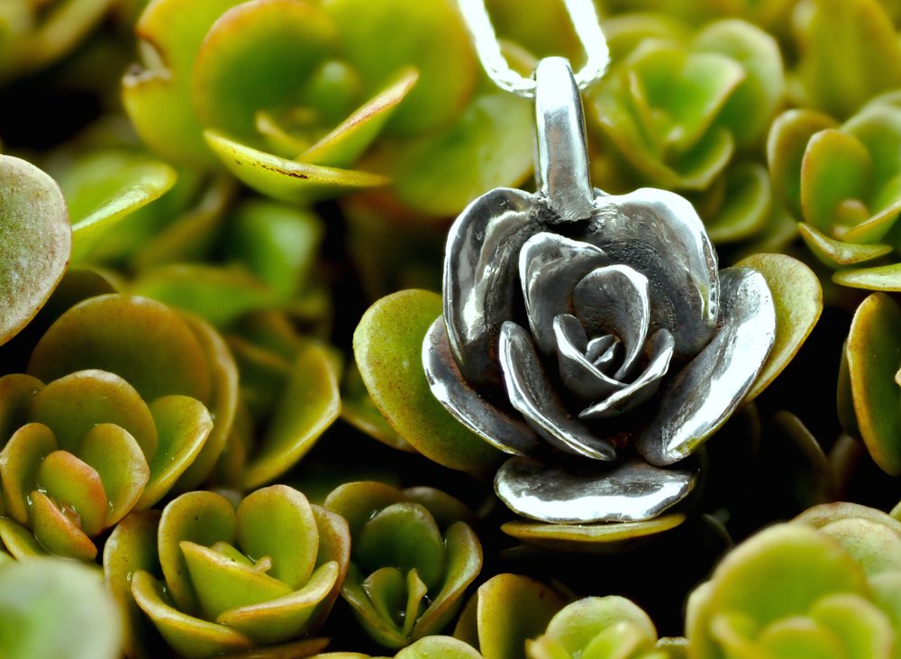 limelight-sedum-necklace-medium-silver-with-plant - 2.jpg