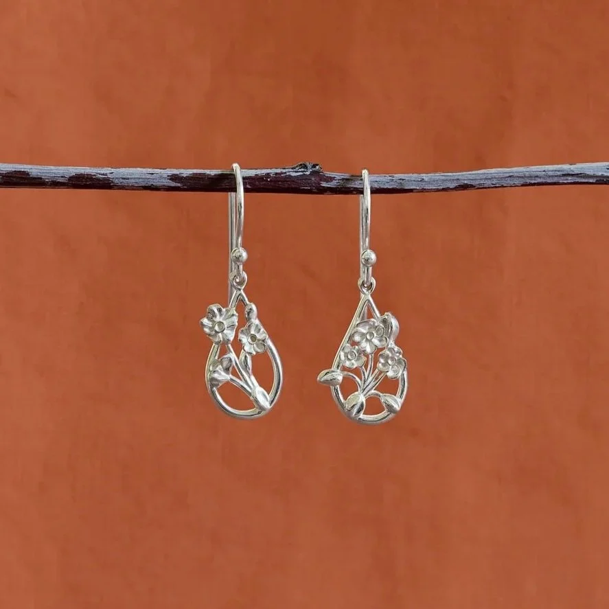 Cherry Blossom Earrings | Prunus x Yedoensis