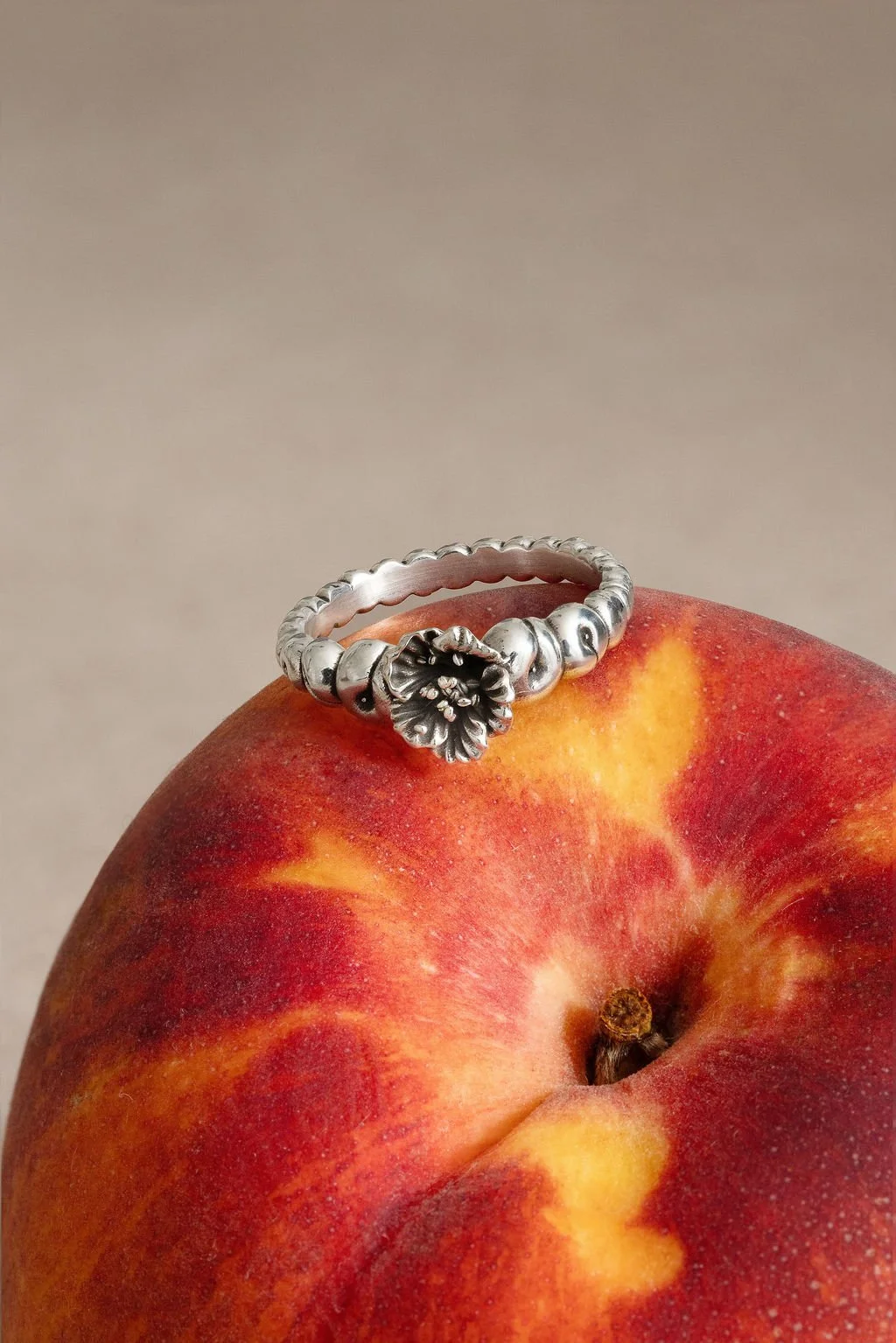 Peach Blossom Ring | (Prunus persica)