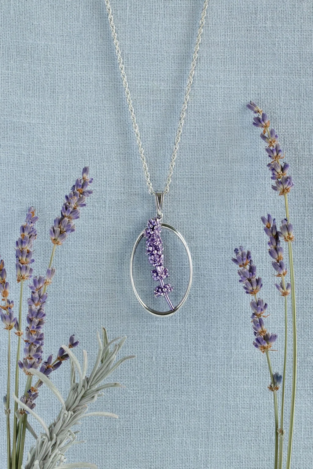 Lavender Necklace | (Lavendula angustifolia)