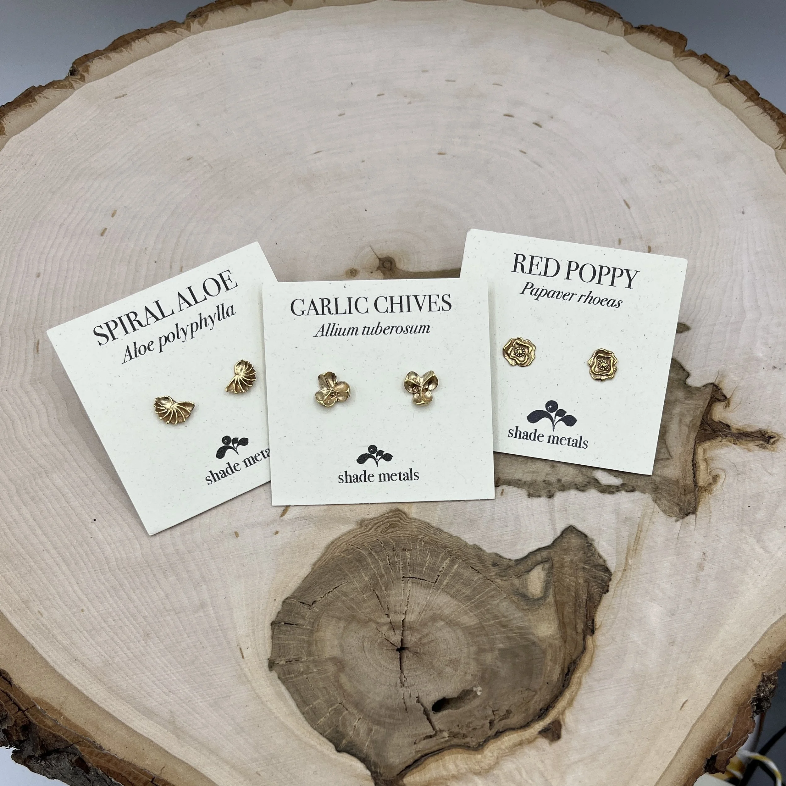 Custom Order | Stud Earrings w/ 18k Vermeil