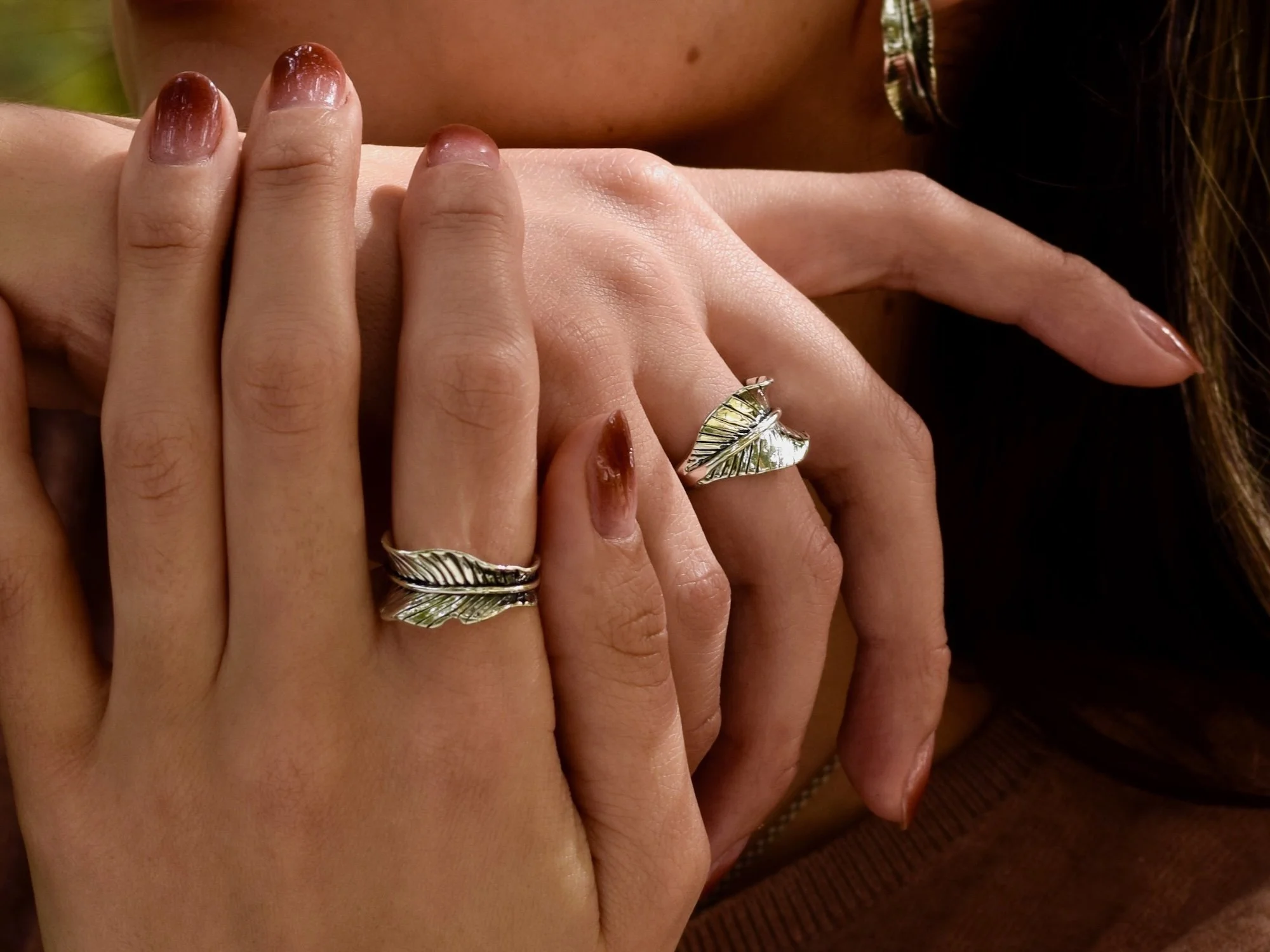 Bird's Nest Fern Rings, Sterling Silver  - 3.jpeg