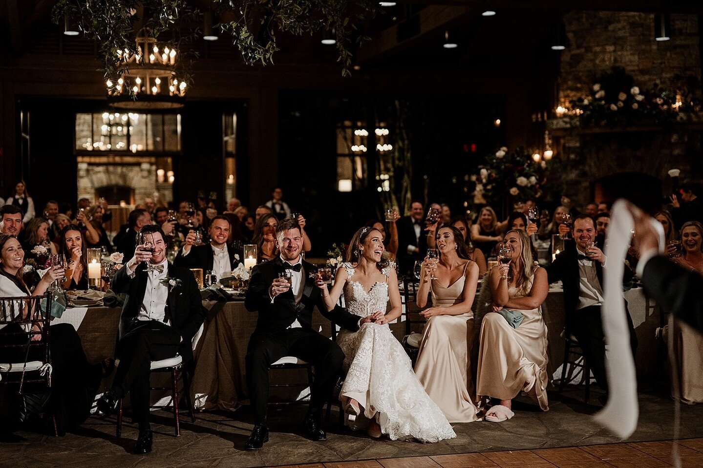 Is there truly a better feeling than gathering with the people you love the most in this world?⁠
⁠
Cheers to you and your magical day!⁠
⁠
Vendor team: ⁠
⁠
Videographer: @authenticcollectivefilms 
Photographer: @authenticcollectivephoto⁠
Planner: @wet