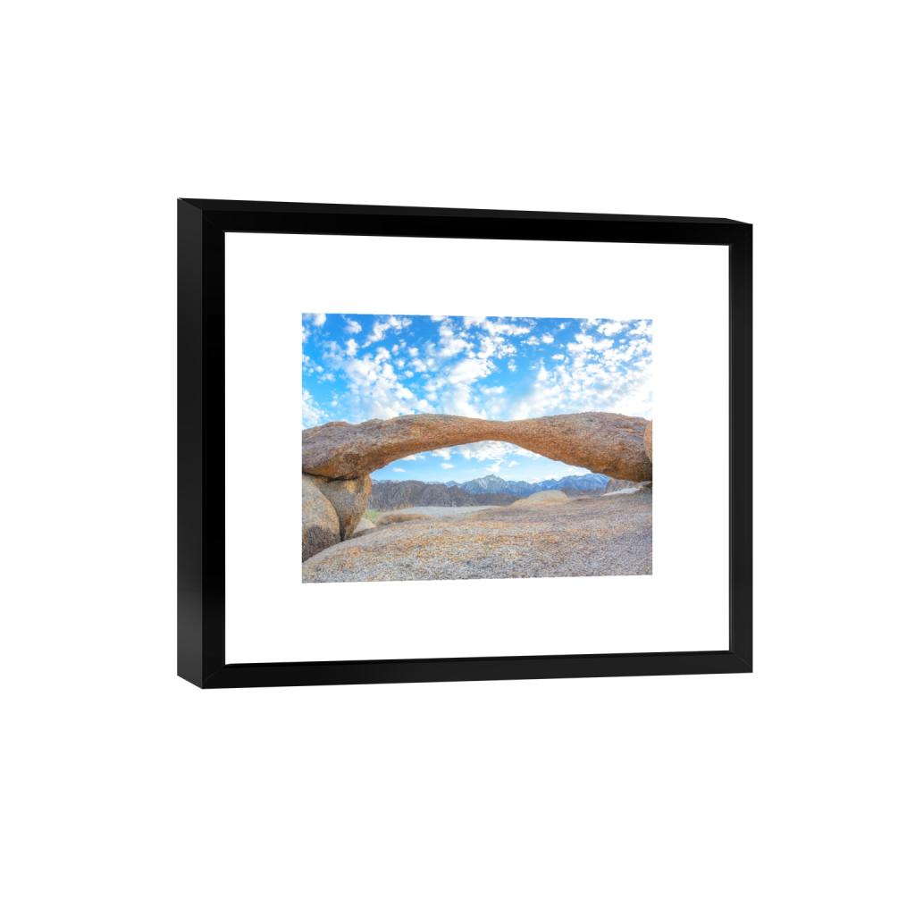 Alabama Hills Lathe Arch Fine Art Print