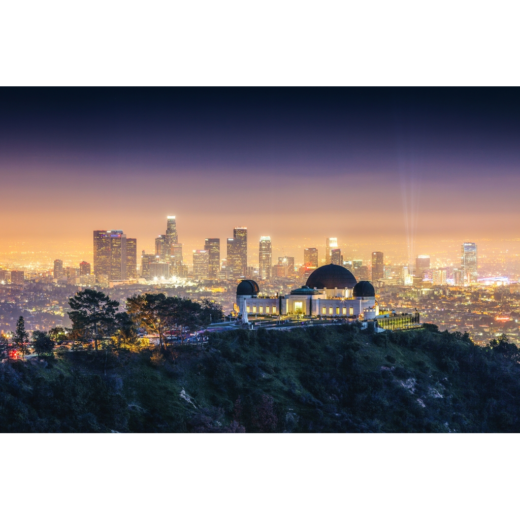 Griffith Observatory at Night Fine Art Print by Graham Gilmore