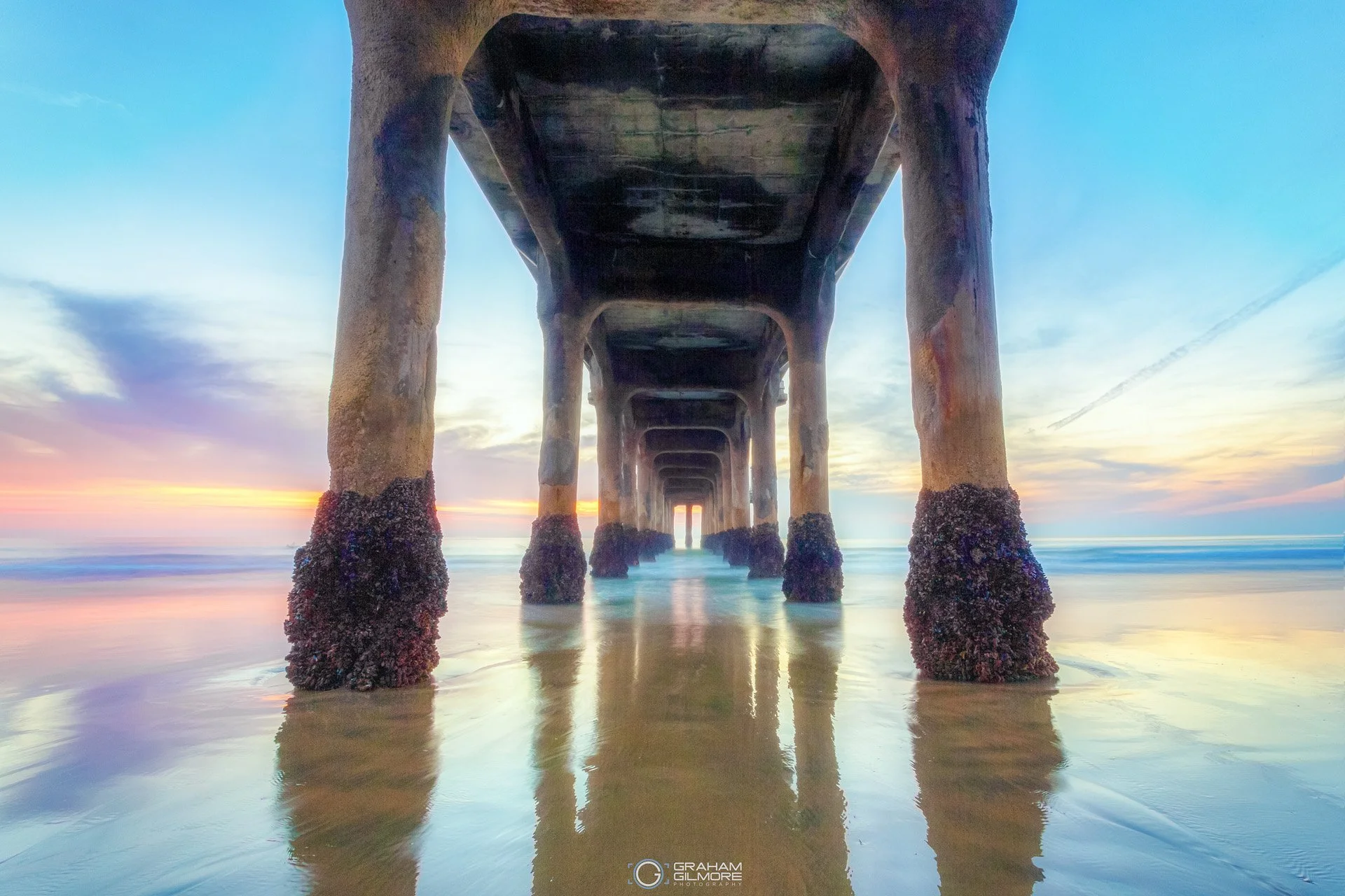 Under Manhattan Pier at Sunset.jpg