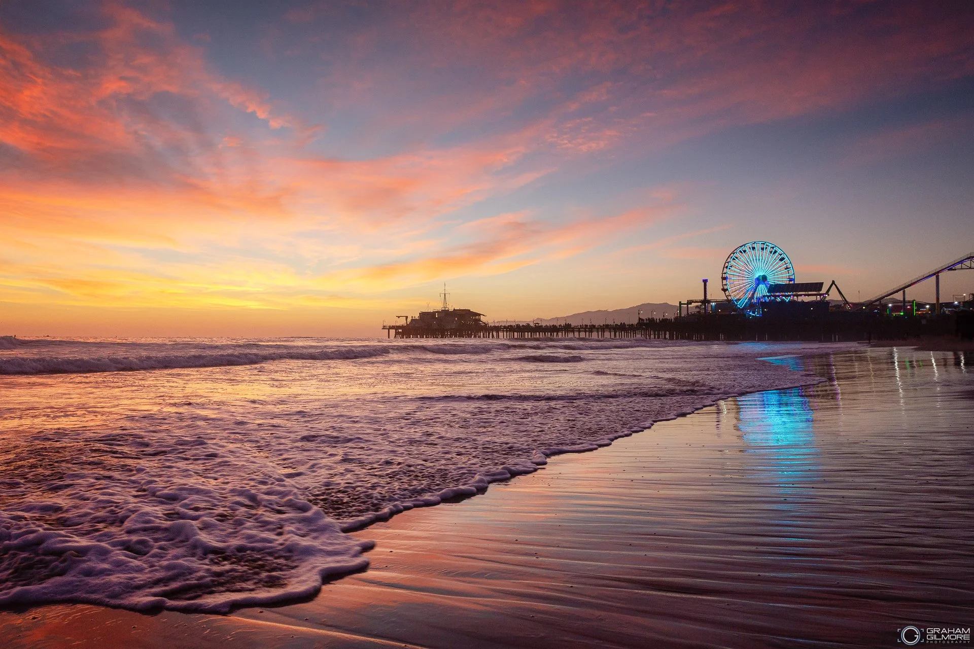 Santa Monica Golden Pink Sunset.jpg