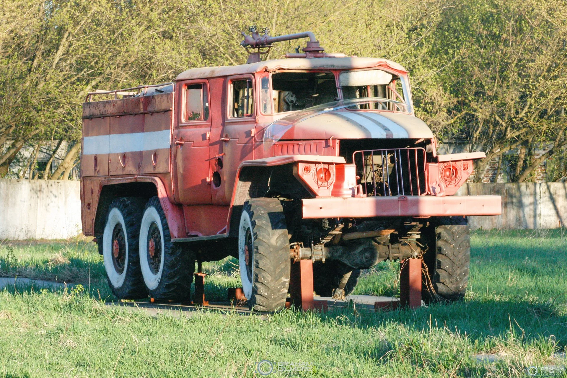 chornobyl radioactive liquidator vehicle Ukraine