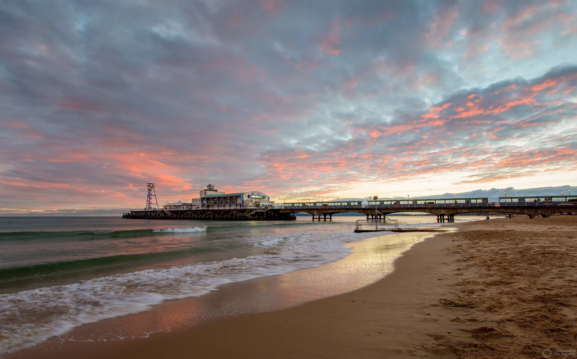 Bournemouth Pier at Sunset England Clouds.jpg