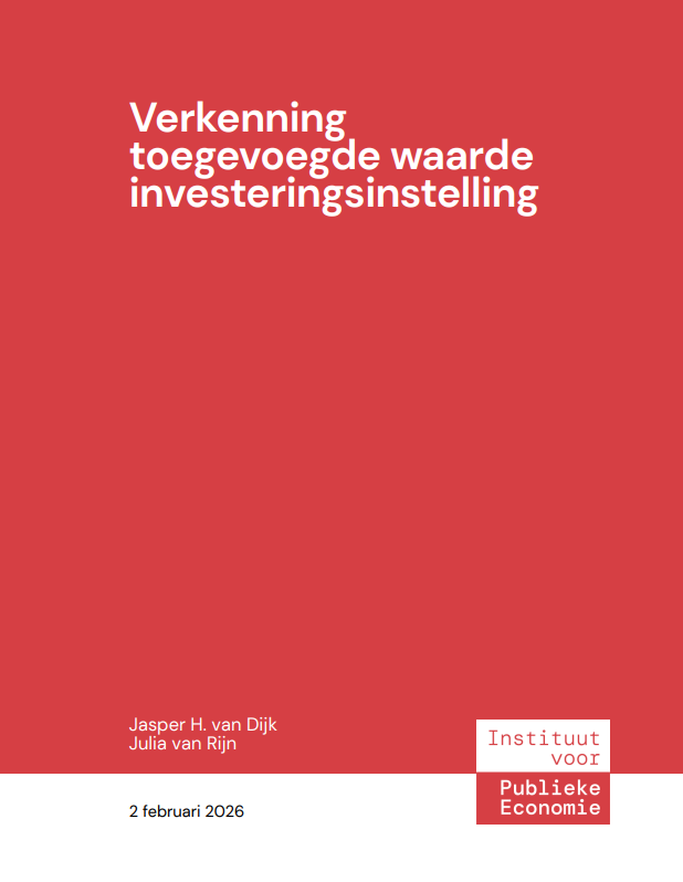 Verkenning toegevoegde waarde nationale investeringsinstelling