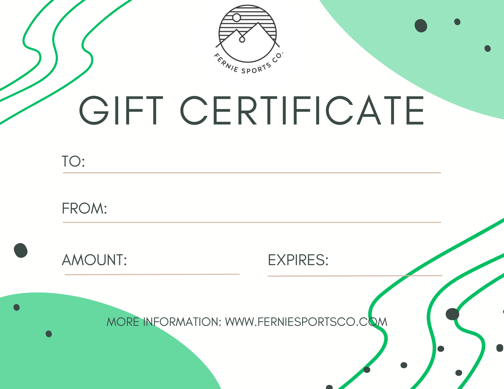 Gift Certificate