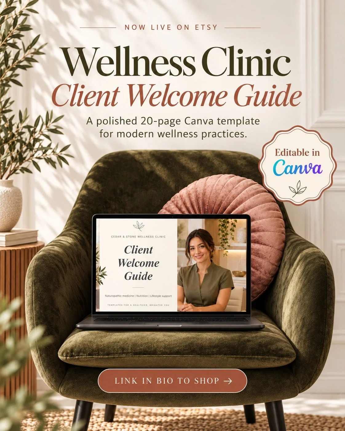 After a short summer hiatus, I&rsquo;m back &mdash; and I&rsquo;ve officially launched something new through Organized Practice Co. ✨

My Etsy shop is now live, starting with the Wellness Clinic Client Welcome Guide: a polished, 20-page Canva templat