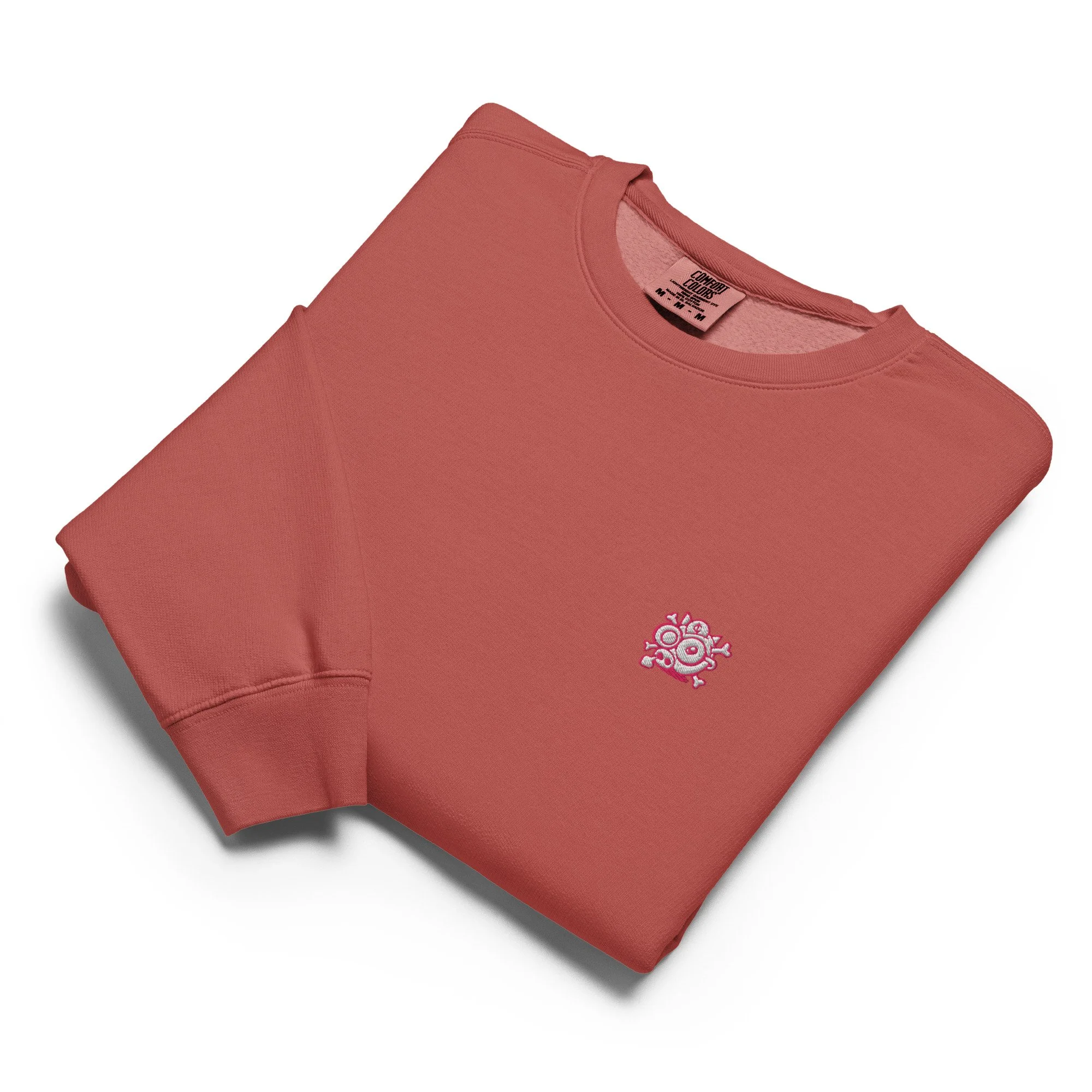 unisex-garment-dyed-lightweight-fleece-crewneck-sweatshirt-i-comfort-colors-1466-crimson-front-6925166704209.jpg