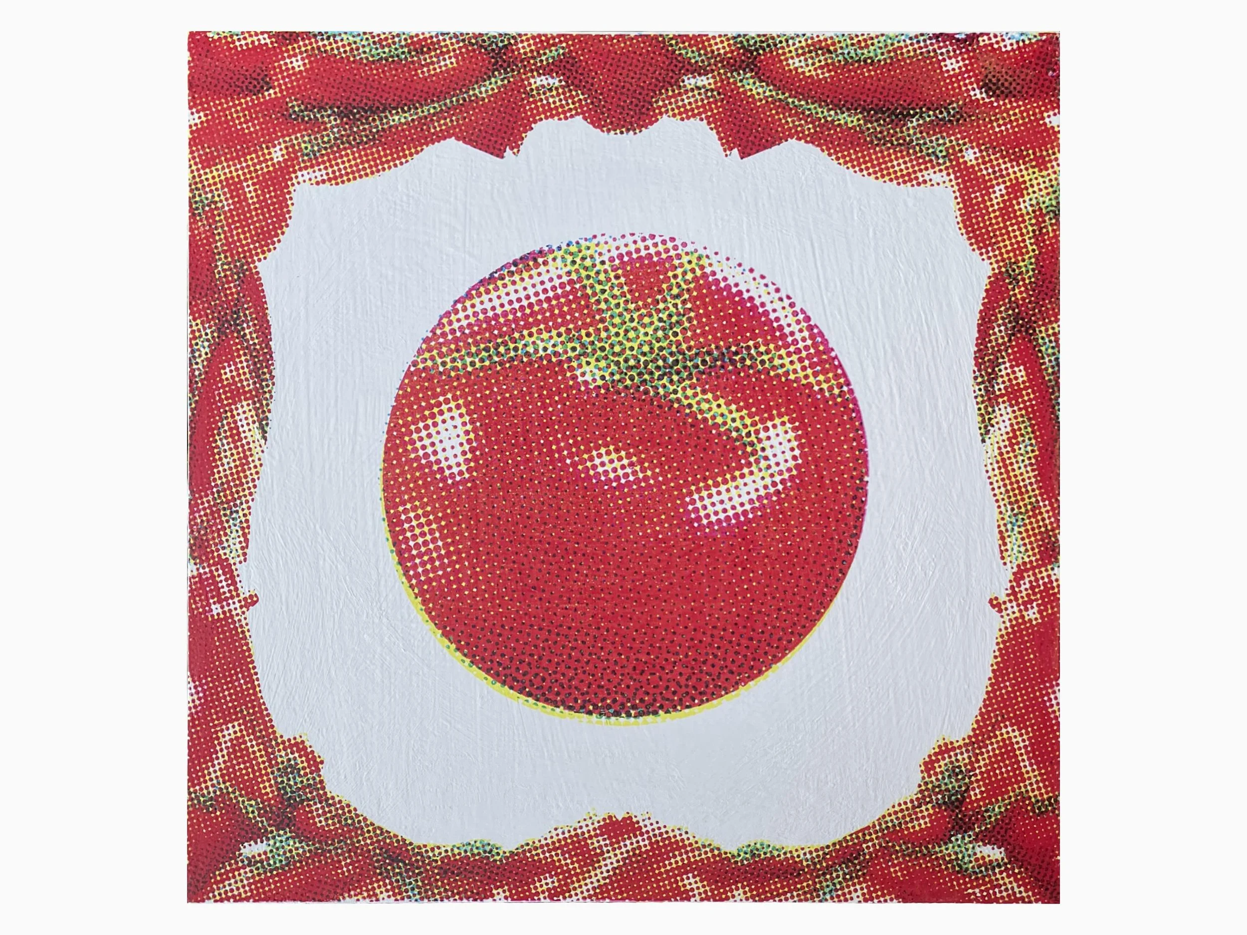 TOMATO STILL LIFE WITH NEW ROCOCO FRAME (2025)