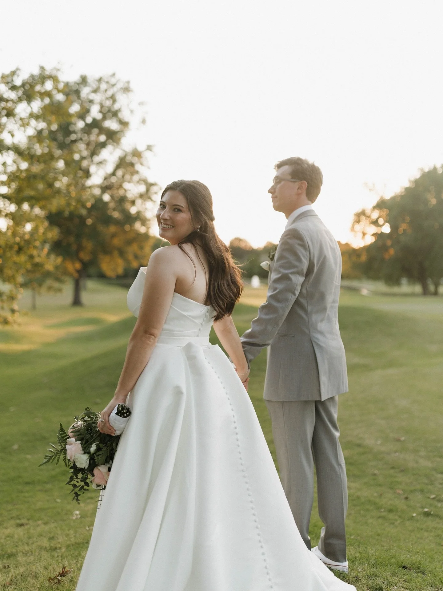 Love Story 💌 #LMBride Megan looked stunning in her timeless @ritavinieris gown. Absolute perfection, just like her wedding day! 

​​We were honored to help Megan find her dream dress, and here&rsquo;s how she described her experience at La Mari&eacu