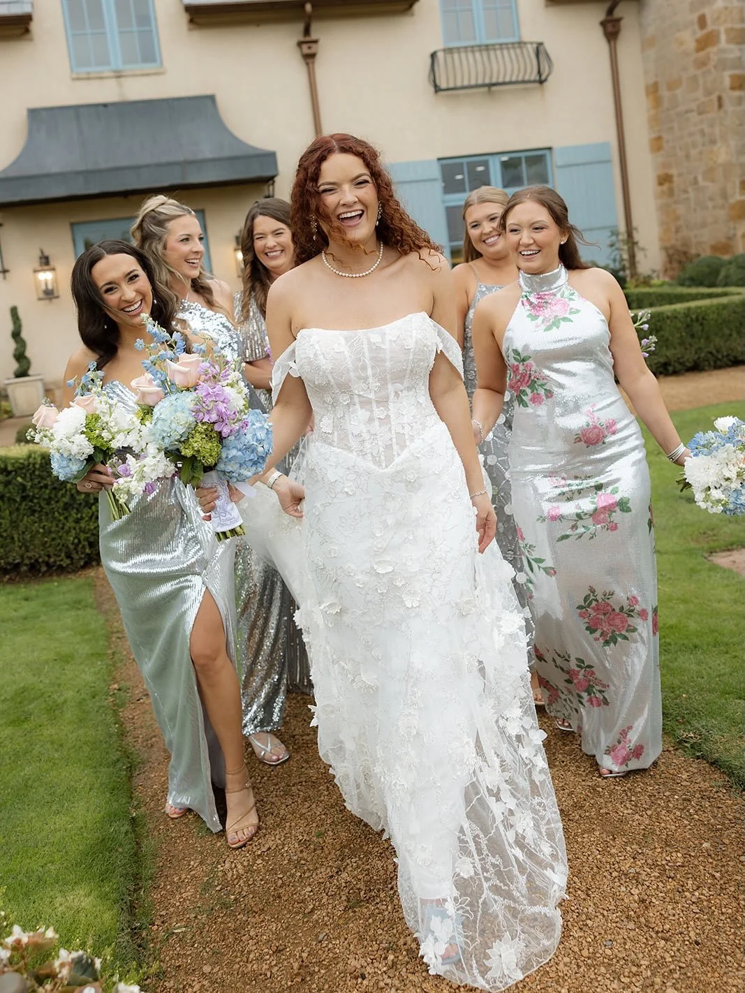 Pure joy in every photo🥹✨Gabby looked absolutely stunning in her breathtaking &amp; intricately detailed gown🤍 The glow in every photo makes this wedding incredibly special to share!😍 Congratulations to Gabby + Curtis!🥂💖

Bride | @_gabbymays 
Ph