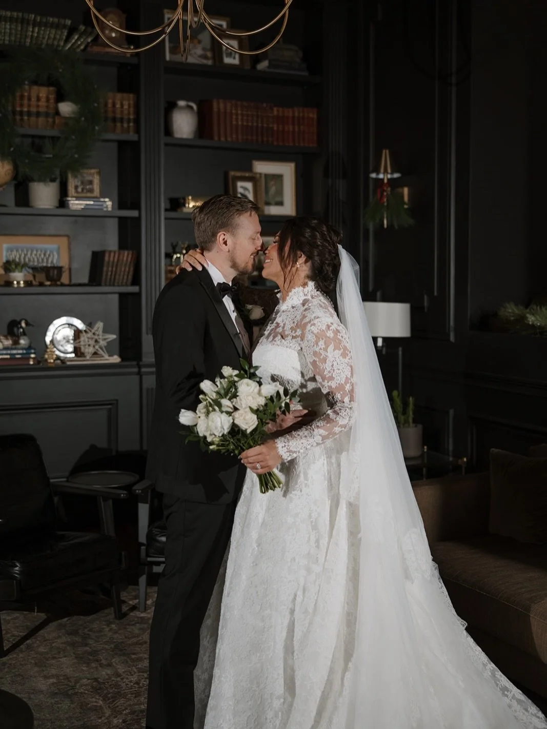 Congratulations to our beautiful bride, Anna! 😍 She was truly a vision in her full lace gown. We adored bringing her vision to life! 🤍

Anna came to shop with us just 2 months before her wedding. While we always recommend shopping 9-12 months befor