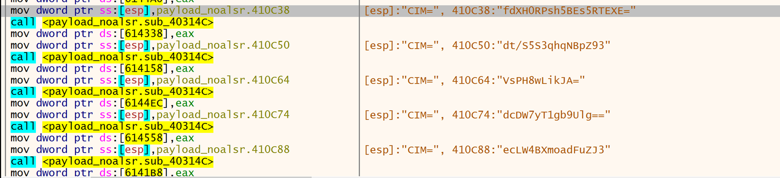 Figure 7-Base64 string before decryption