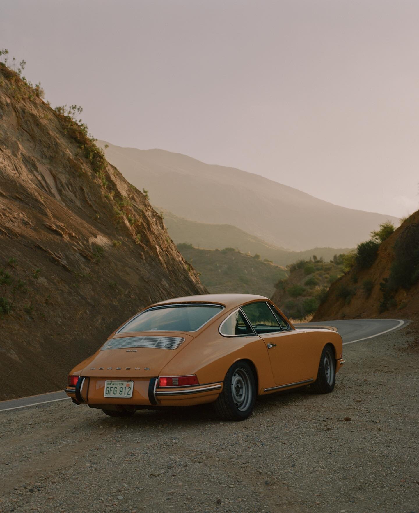 1968 Porsche 912 on Highway 33 / @leftcoast912