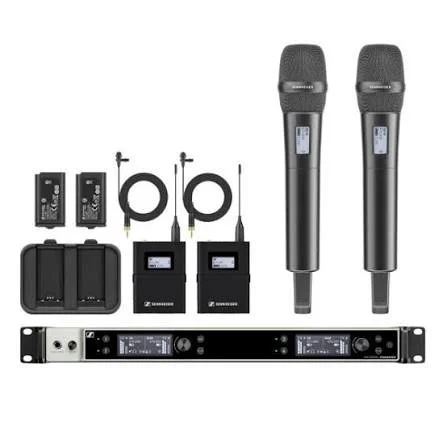 Sennheiser EW-DX 4-channel wireless mic system