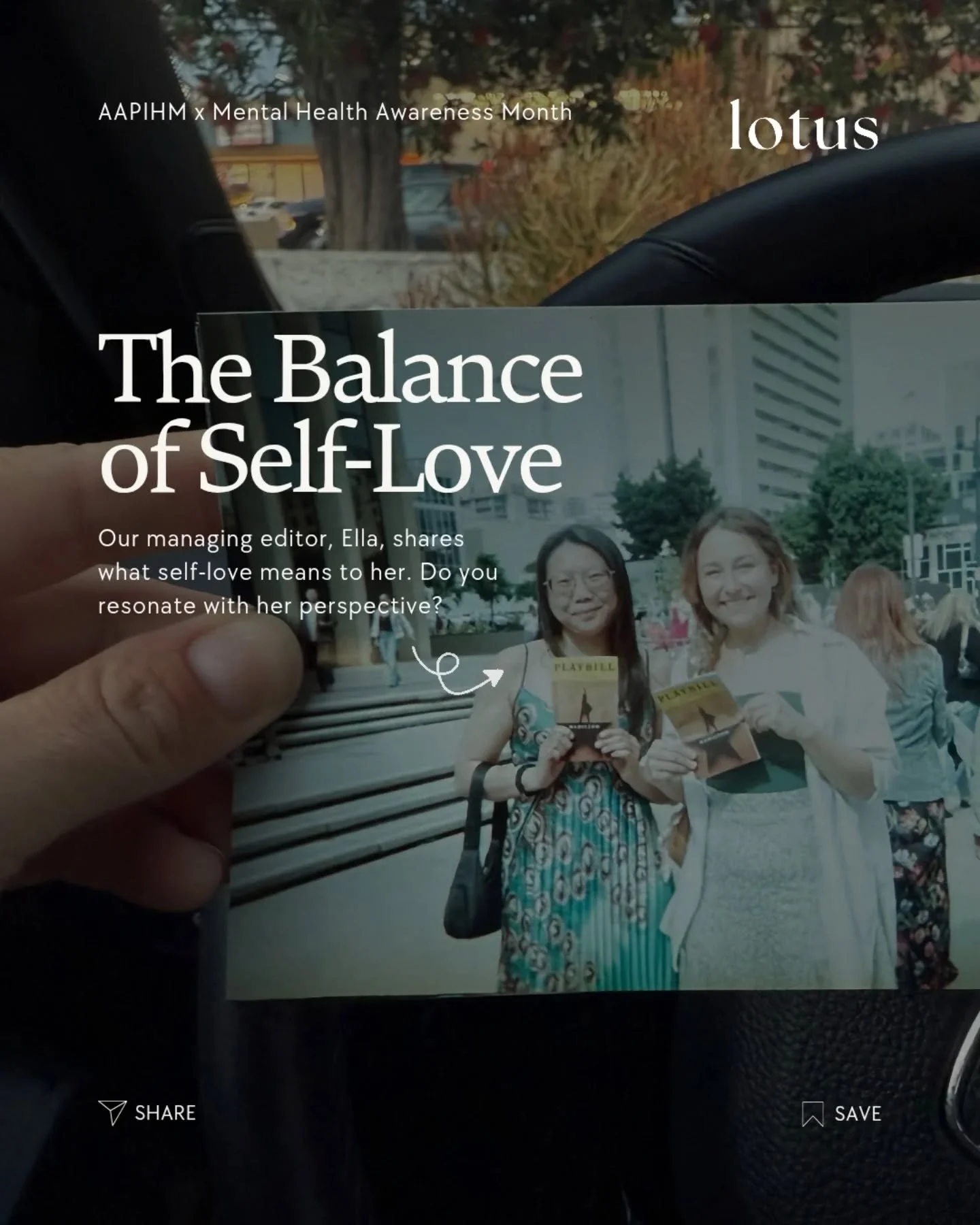 For a lot of us, self-love doesn't exist in isolation. It lives in community &mdash; and in the push and pull of loving others while still making space for ourselves.

It's this balance that our managing editor, Ella, dives into when she defines what