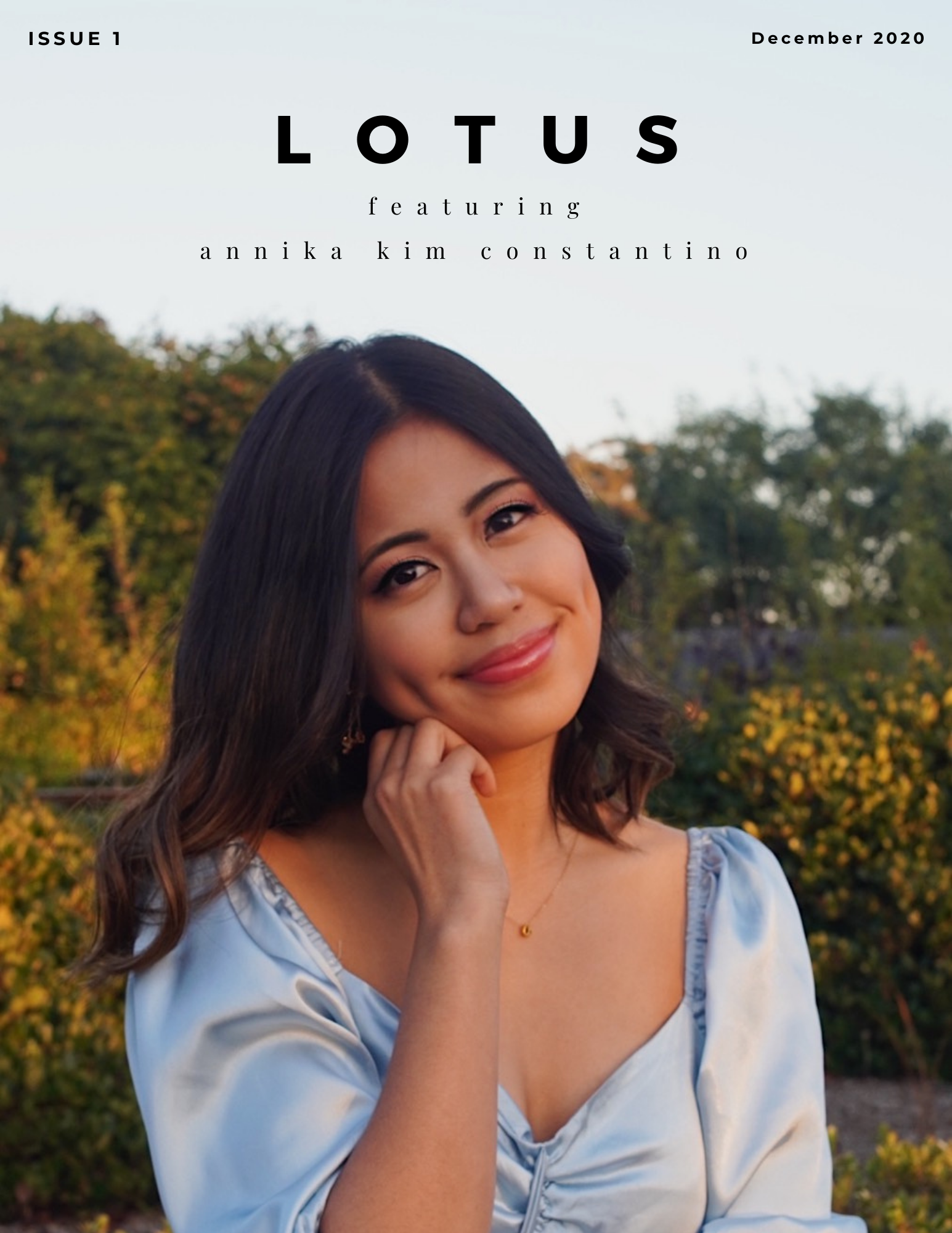 Annika Kim Constantino, December 2020 Issue 1