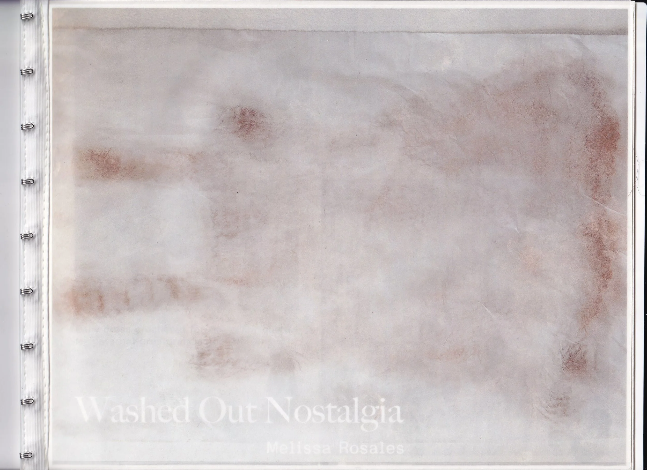 zine containing research material I explored during the fall semester