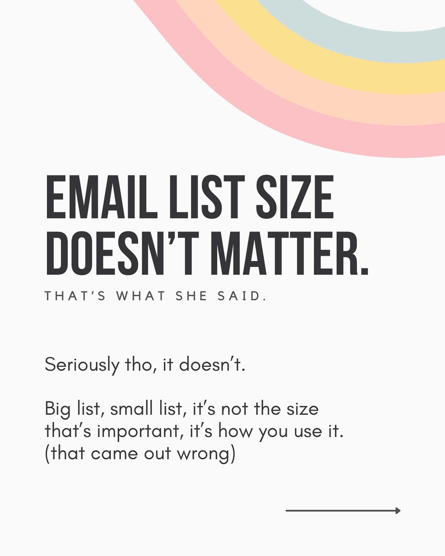 &ldquo;my list is so small 😭&rdquo; 

I&rsquo;ve said it before and I&rsquo;ll say it again: never underestimate the power of a small email list! because a small list is MIGHTY!! 

some of the amazing success I&rsquo;ve had with small lists:
💌 sold