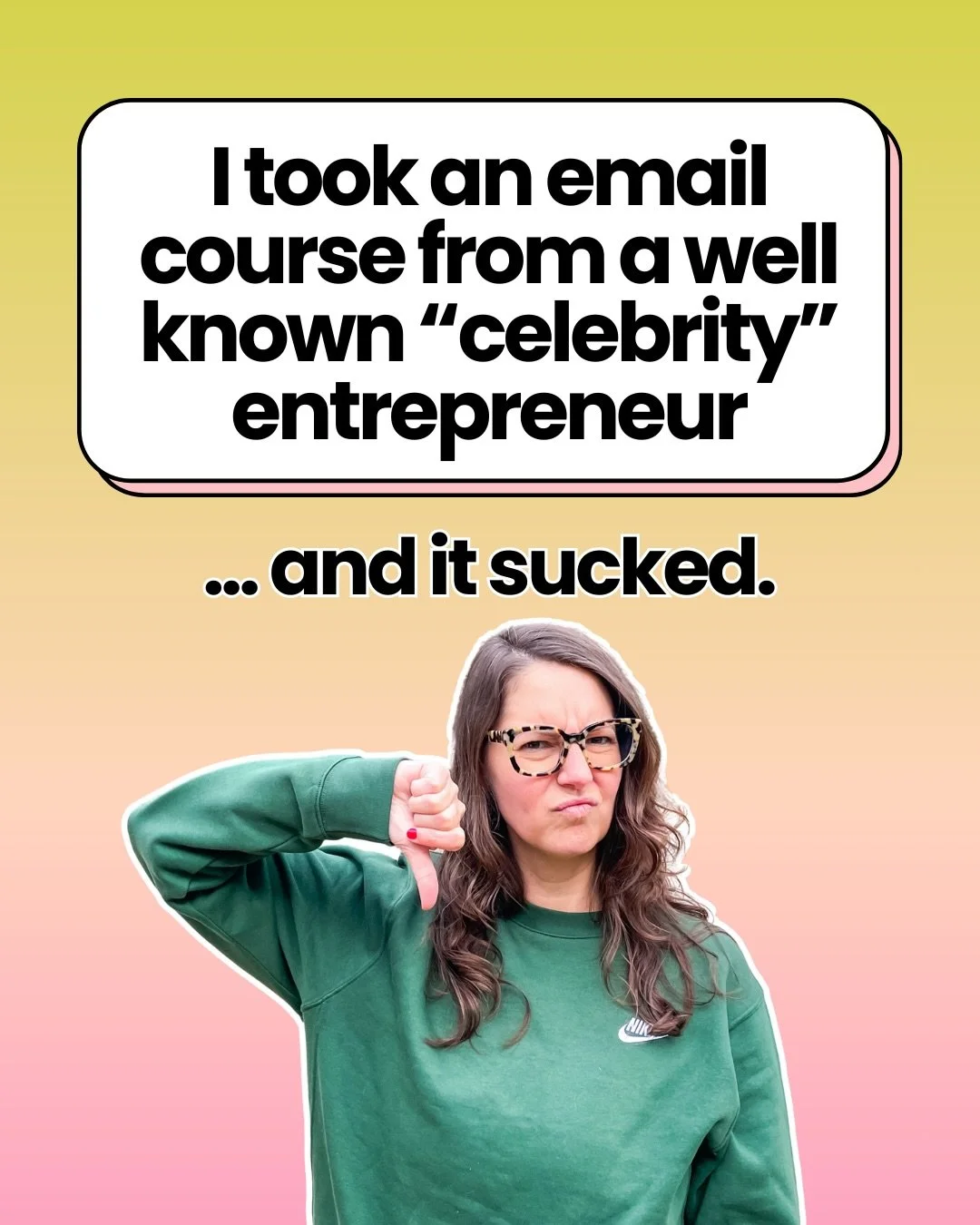 I thought email didn&rsquo;t work. (yep me &mdash; the Email Queen 💌👸🏻)

It wasn&rsquo;t until I was on the verge of losing my business that I sent one email and made $2,600.

Fast forward: I now live in Spain, sipping coffee while sales roll in, 